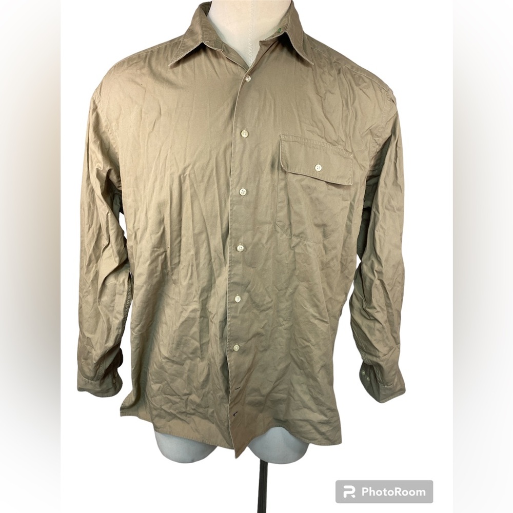 Tommy Hilfiger Long Sleeve Button Up Shirt Men’s 17 / 34-35